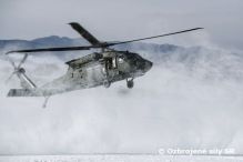 Final test in snowy conditions